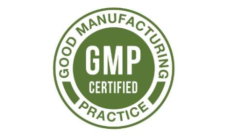 GMP certified manufacturing facility following quality standards